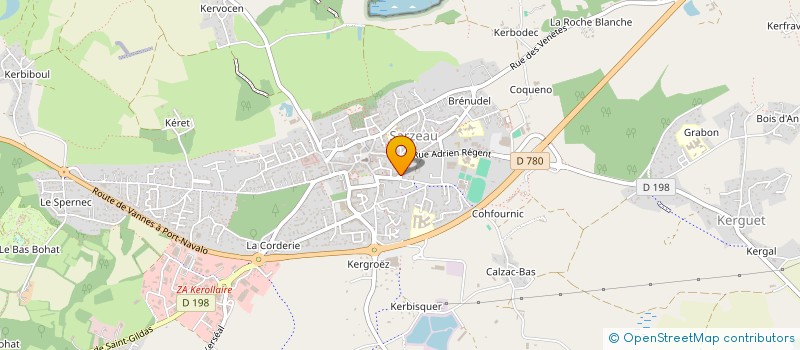 localisation de l'entreprise CABINET BERARIU à SARZEAU