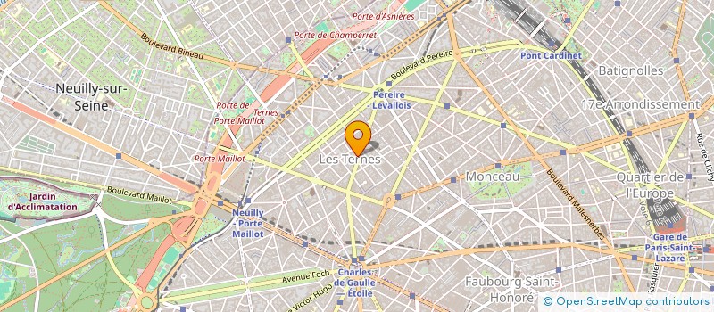 localisation de l'entreprise CABINET BERNARD DAUVET  PARIS