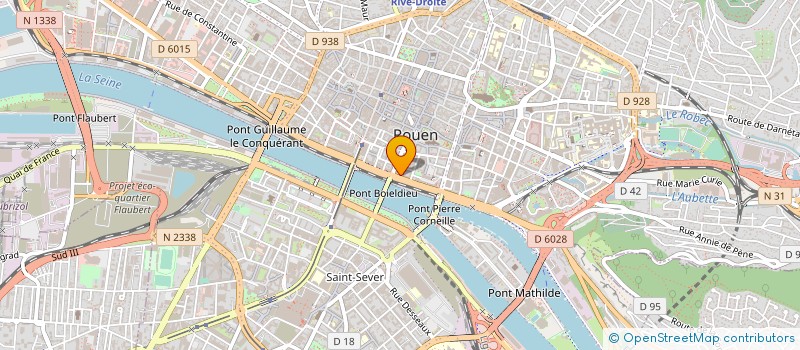 localisation de l'entreprise CABINET BIHL SA  ROUEN