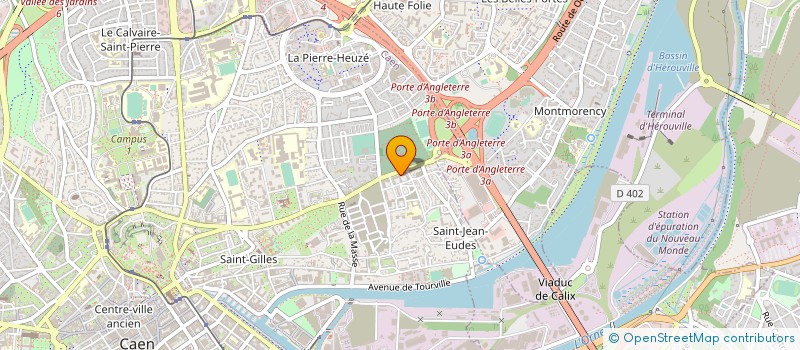 localisation de l'entreprise CABINET BISSON à CAEN