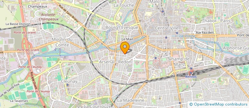 localisation de l'entreprise CABINET BLAIS-RESNAIS  RENNES