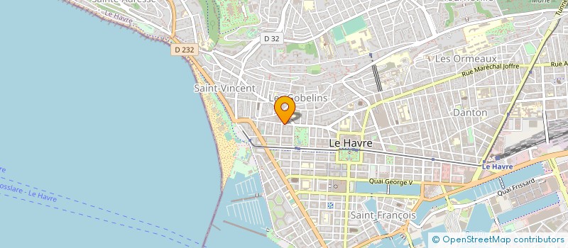 localisation de l'entreprise CABINET BOCQUET NEGOCIATIONS à LE HAVRE