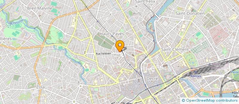 localisation de l'entreprise CABINET BOILEAU SOCIETE CIVILE DE MOYENS  NANTES