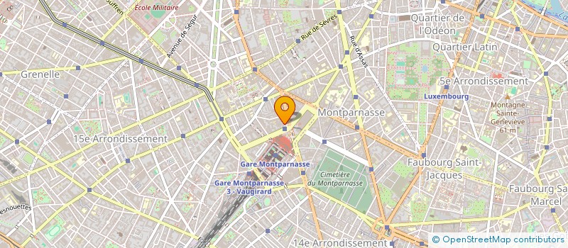 localisation de l'entreprise CABINET BOISSEAU  PARIS