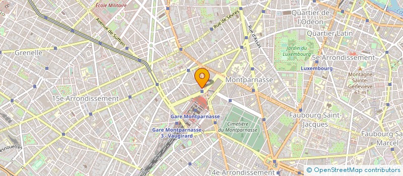 localisation de l'entreprise CABINET BOISSEAU PRIME  PARIS