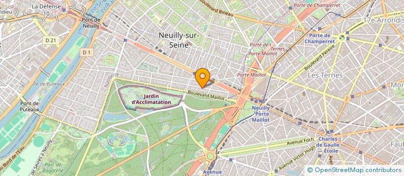 localisation de l'entreprise CABINET BOUCHET ET ASSOCIES à NEUILLY-SUR-SEINE