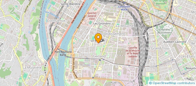 localisation de l'entreprise CABINET BOUCHOR  LYON