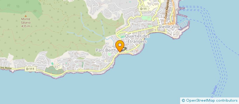 localisation de l'entreprise CABINET BROT CHARTIER à AJACCIO