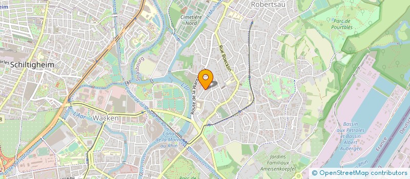 localisation de l'entreprise CABINET BRUCKER  STRASBOURG