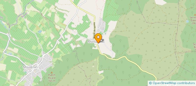 localisation de l'entreprise CABINET BRULAT TOULOUSE  MONTAGNAC