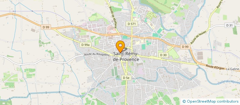 localisation de l'entreprise CABINET BRUNET ASSURANCES  SAINT-REMY-DE-PROVENCE