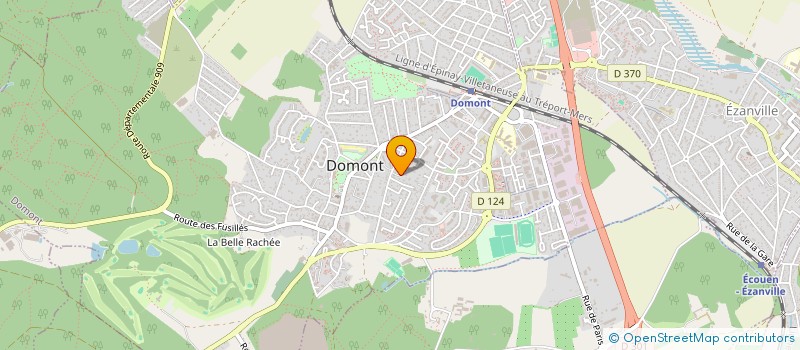 localisation de l'entreprise CABINET BURTIN ET ASSOCIES à DOMONT