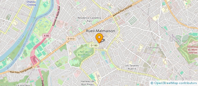 localisation de l'entreprise CABINET BUSINESS & IT GROUP à RUEIL-MALMAISON