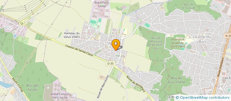 localisation de l'entreprise CABINET CABINFRED  NOZAY