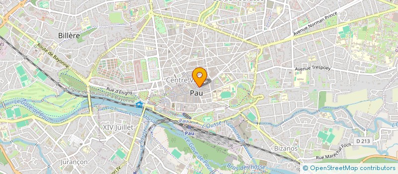 localisation de l'entreprise CABINET CAMBOT à PAU