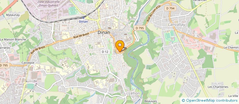 localisation de l'entreprise CABINET CAMPION & DREAN SELARL D'AVOCATS  DINAN