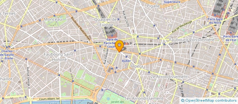 localisation de l'entreprise CABINET CARLER à PARIS
