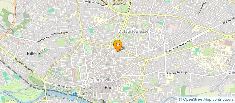 localisation de l'entreprise CABINET CARPANETTI à PAU