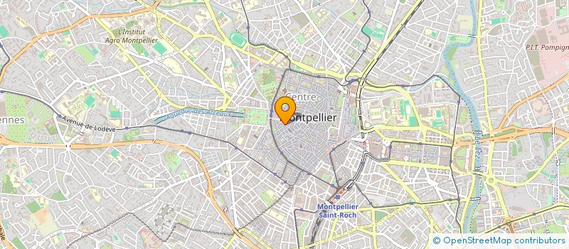 localisation de l'entreprise CABINET CASTAN à MONTPELLIER