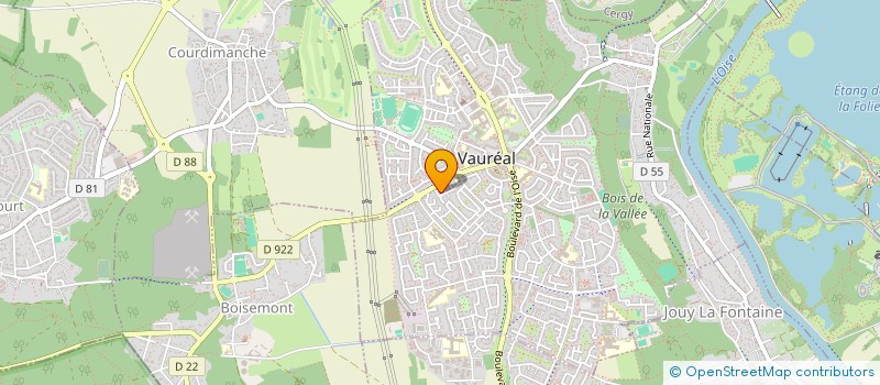 localisation de l'entreprise CABINET CAUROUGE  PARIS