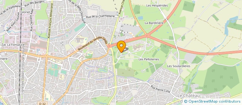 localisation de l'entreprise CABINET CAYOLA à LES SABLES D'OLONNE