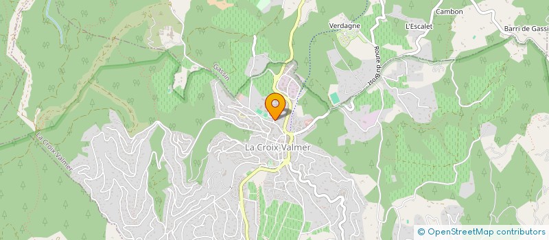 localisation de l'entreprise CABINET CEDRIC MOREAU  LA CROIX-VALMER