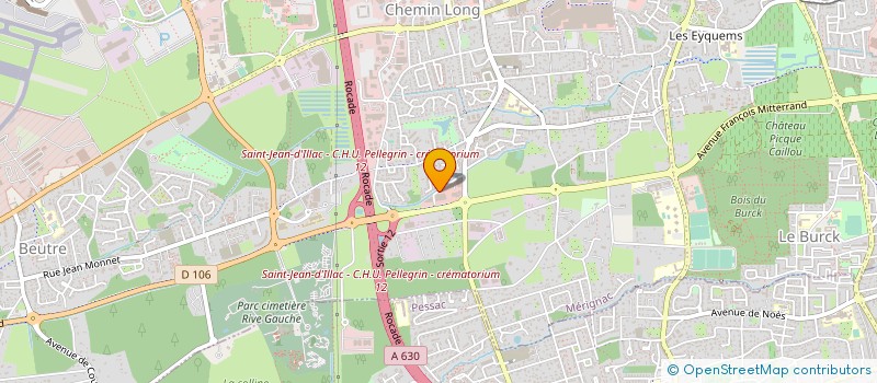 localisation de l'entreprise CABINET CEF à MERIGNAC
