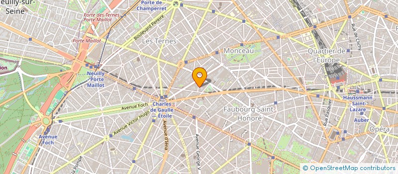 localisation de l'entreprise CABINET CHADWICK SARL  PARIS