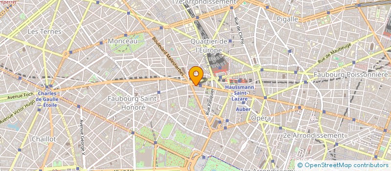 localisation de l'entreprise CABINET CHAMORAND à PARIS