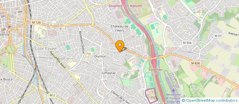 localisation de l'entreprise CABINET CHAMPOL CONSEIL  TOULOUSE