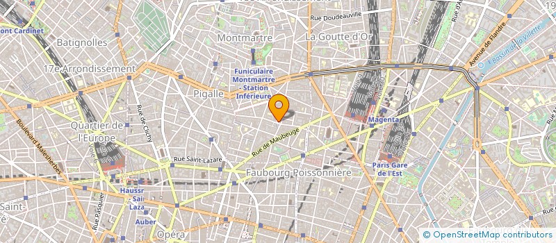 localisation de l'entreprise CABINET CHATEAU à PARIS
