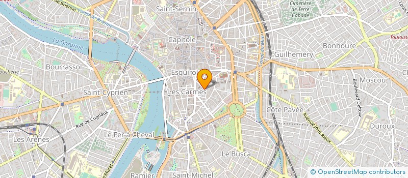 localisation de l'entreprise CABINET CHEBBANI  TOULOUSE