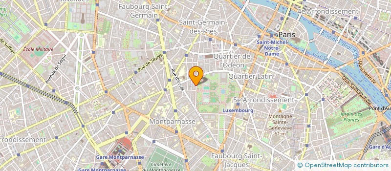 localisation de l'entreprise CABINET CHOQUET SYNDIC DE COPROPRIETE à PARIS