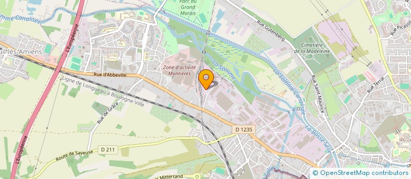 localisation de l'entreprise CABINET CID  AMIENS