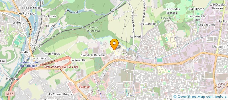 localisation de l'entreprise CABINET CLAUDE BIELSA  SAINT-CYR-SUR-LOIRE