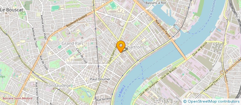 localisation de l'entreprise CABINET CLIQUET PIC ET ASSOCIES  BORDEAUX