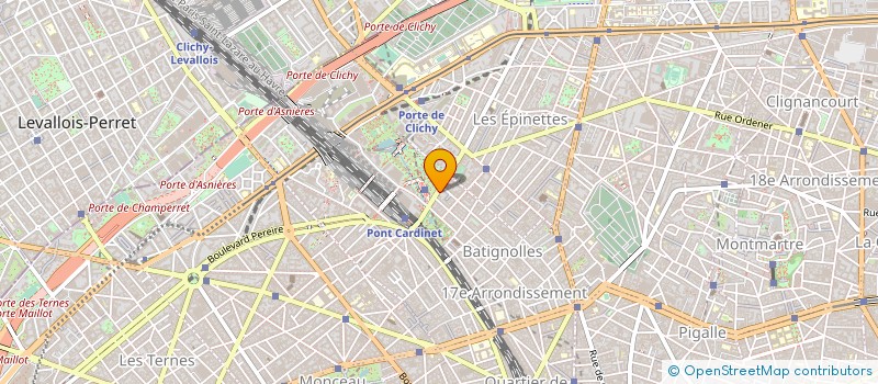 localisation de l'entreprise CABINET CODEXCO ET ASS ENTREPR COMPTAB  PARIS