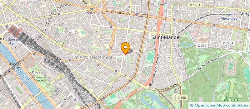 localisation de l'entreprise CABINET COJES à PARIS