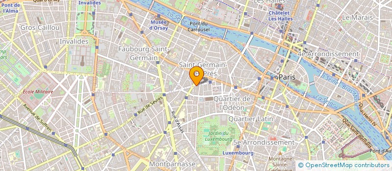 localisation de l'entreprise CABINET COLIN-LETORTU à PARIS