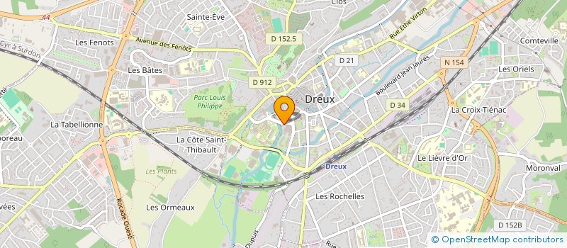 localisation de l'entreprise CABINET COLOCUCCI  DREUX