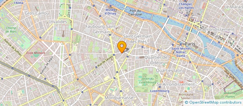 localisation de l'entreprise CABINET COLSON ET PARTENAIRES  PARIS