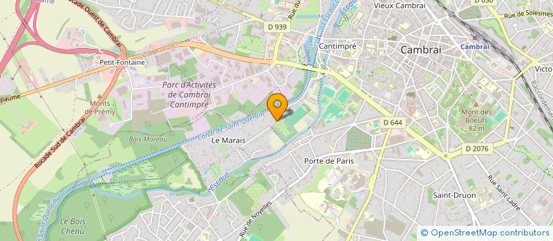 localisation de l'entreprise CABINET COMPTABLE TASSILLY  PROVILLE