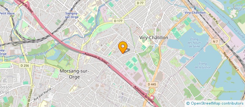 localisation de l'entreprise CABINET CONSEIL FALLOURD à VIRY-CHATILLON