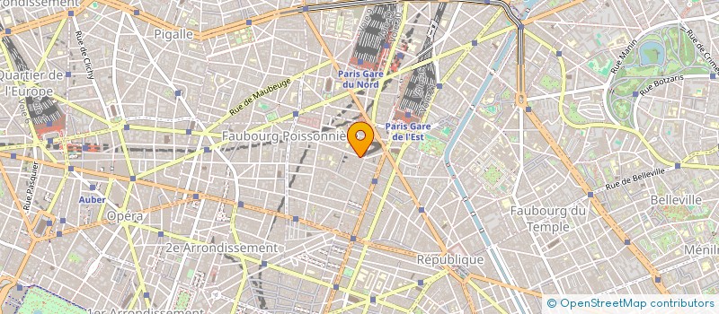 localisation de l'entreprise CABINET CONSEIL GESTION INFORMAT ENTREPR  PARIS