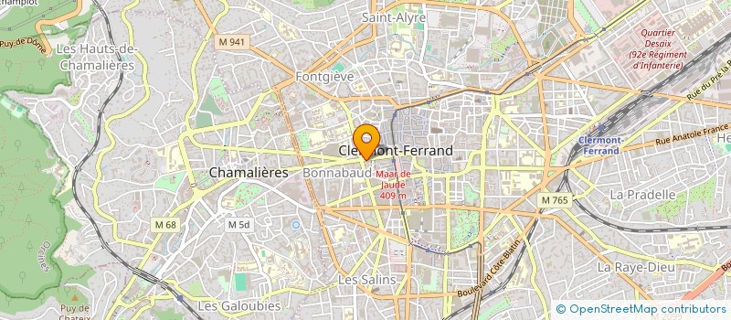 localisation de l'entreprise CABINET CONSEIL INFORMATIQUE DEVELOPPEME à CLERMONT-FERRAND