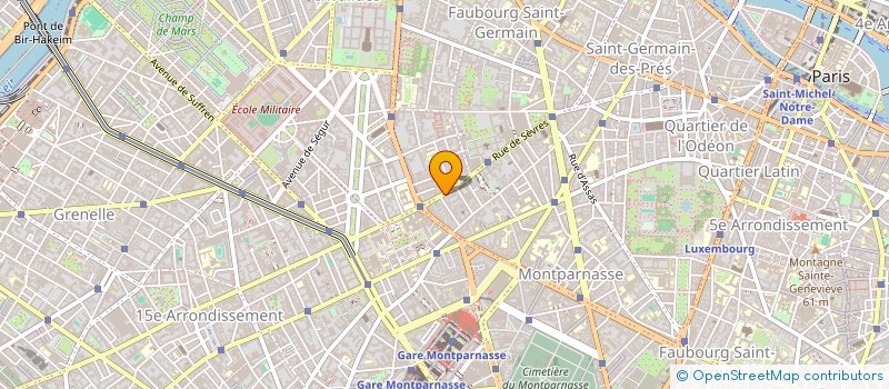 localisation de l'entreprise CABINET CONSEIL INTERNET à PARIS