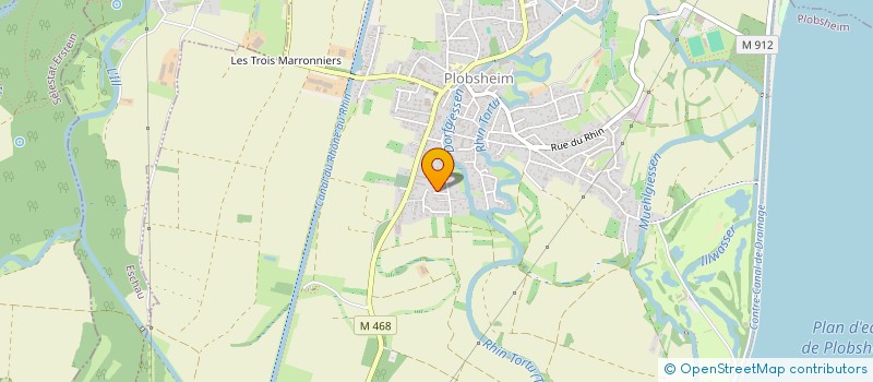 localisation de l'entreprise CABINET CONSEIL INVESTISS IMMOBILIER à PLOBSHEIM