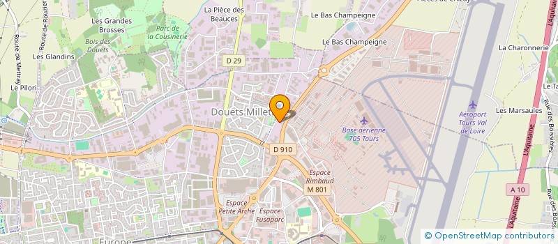 localisation de l'entreprise CABINET CONSEIL MA PETITE AFFAIRE à TOURS