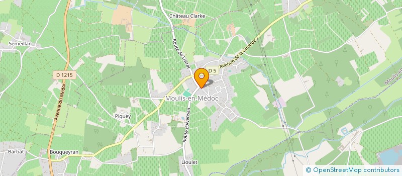 localisation de l'entreprise CABINET CONSEIL MAGALI FAYET  MOULIS-EN-MEDOC