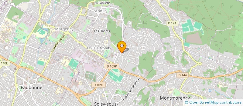 localisation de l'entreprise CABINET CONSEIL PRIMMO à SOISY-SOUS-MONTMORENCY